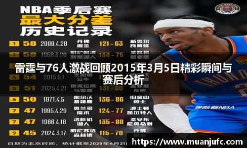 雷霆与76人激战回顾2015年3月5日精彩瞬间与赛后分析